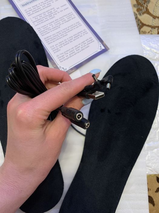 Електричні устілки/Электростельки с подогревом от Power Bank, usb