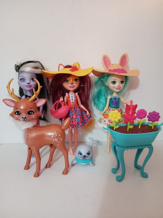 Bonecas Enchantimals Jardim Encantado