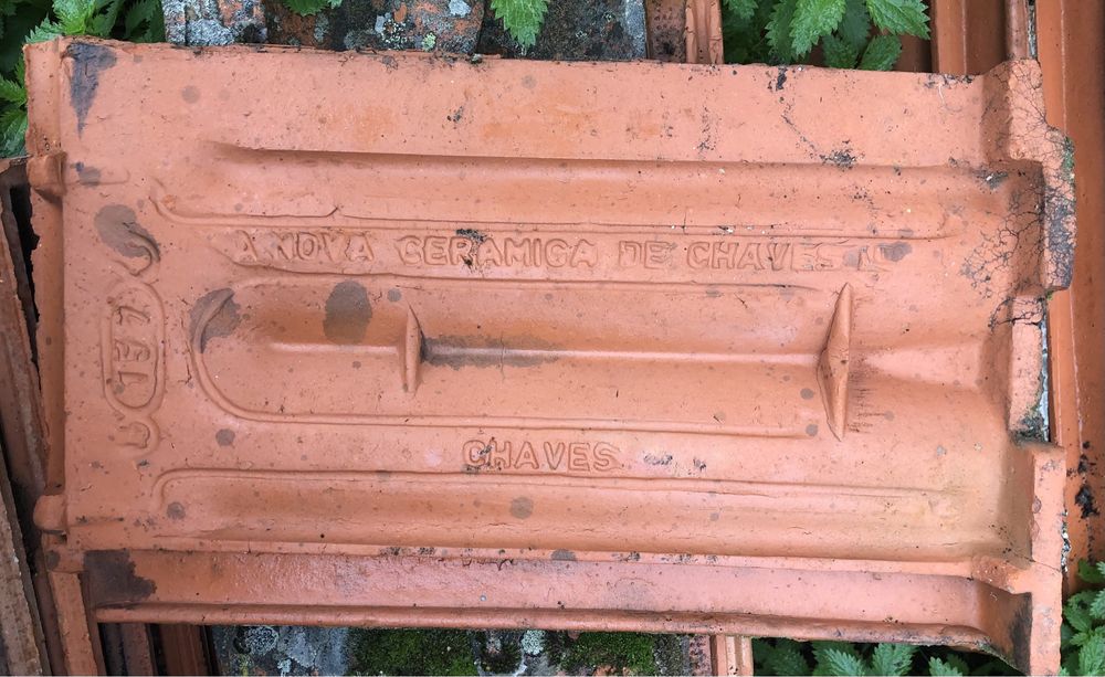 Telhas Marselha usadas