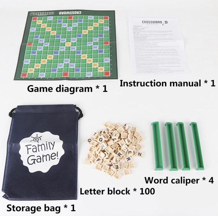 Настольна гра crossword на англійській мові