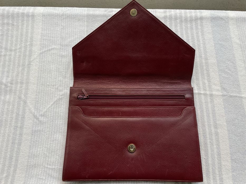 Mala em pele para trabalho