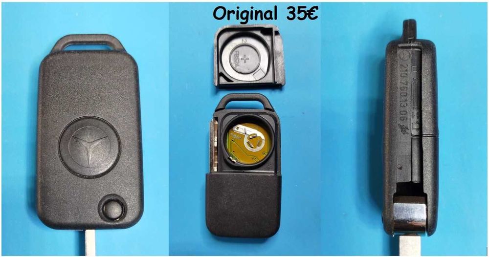 Chave carcaça Peugeot/Opel/Renault/Volkswagen/ completas Mercedes