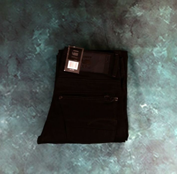Nowe czarne jeansy G-Star RAW W26 / XS • Kultowy styl • Slim Fit