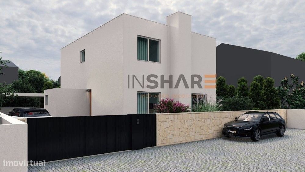 Moradia T3  Individual c/  Escritório – Palmeira, Braga