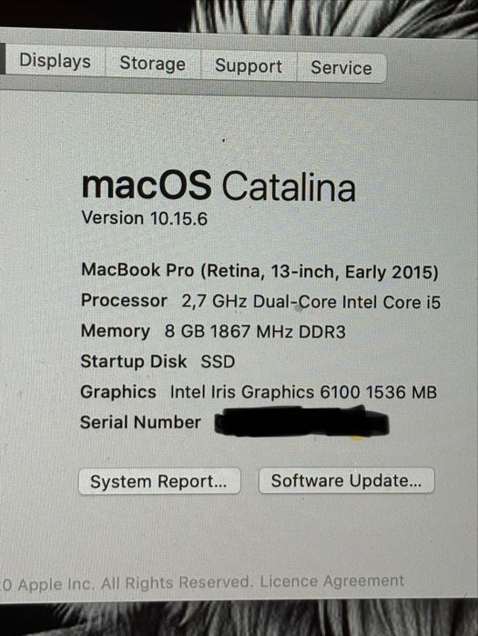 MacBook Pro Catalina 13