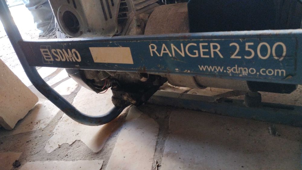 Gerador SDMO Ranger 2500 motor Honda GC 160 de 5HP