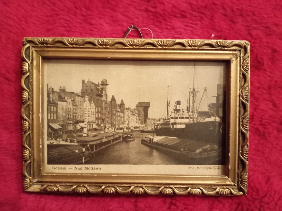 Obrazek stary Gdańsk 1945r