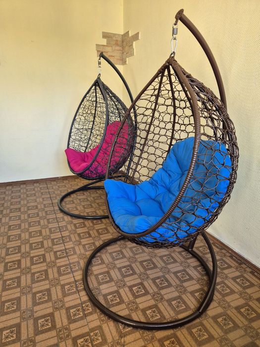 Кокон, крісло кокон, стійка, меблі для саду, гойдалка, кресло кокон