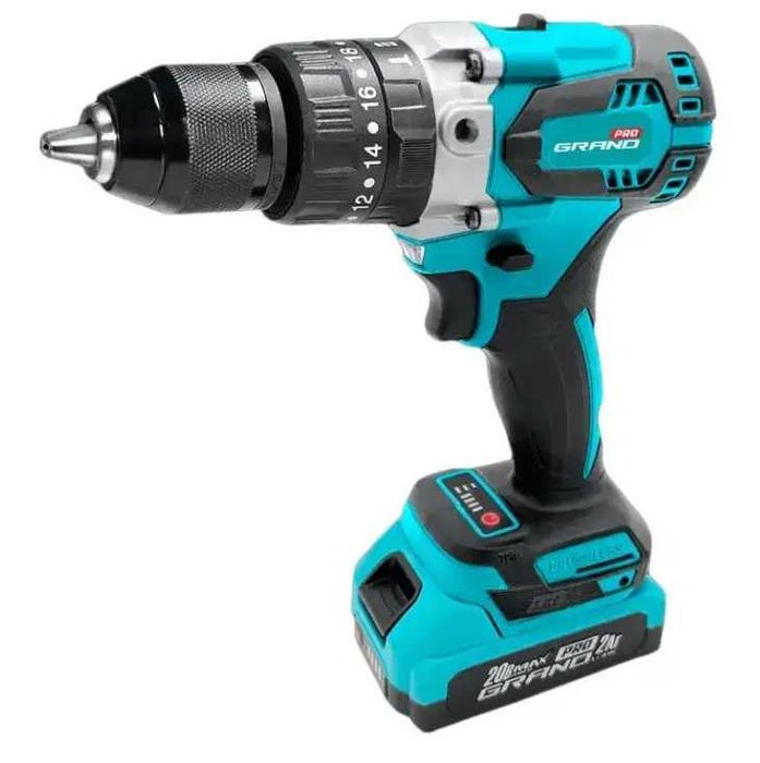 Аккумуляторний ударний шуруповерт Гранд ДА-20/13 UBL (бесщеточный)