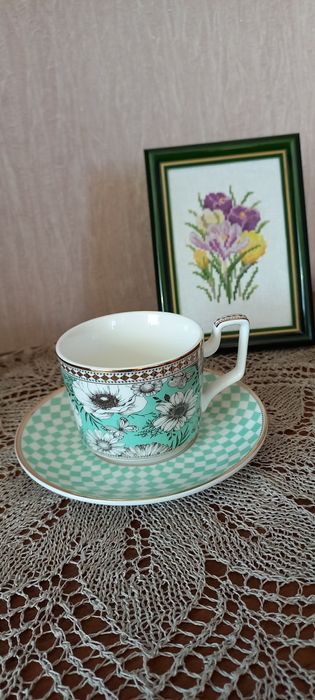 Подарункова чайна чашка з блюдцем Lefard