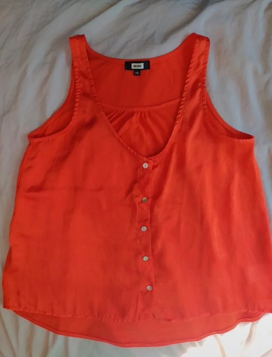 Podkoszulka damska t-shirt bik bok xs s 34 36