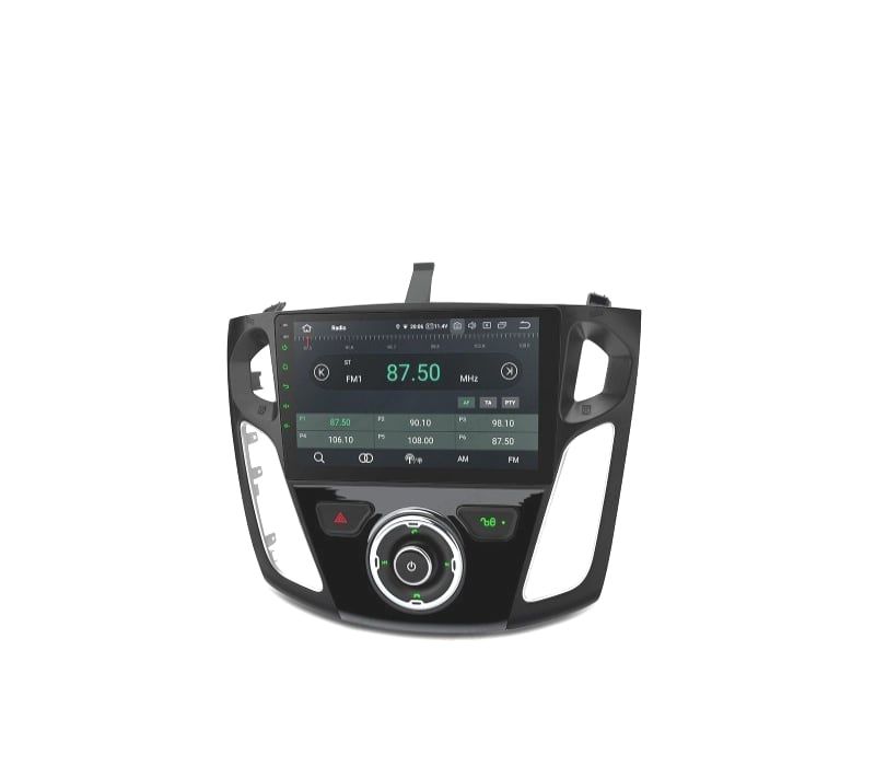 AUTO RADIO PARA FORD FOCUS COM ANDROID 9.0 LCD TÁCTIL 9" E CARPLAY
