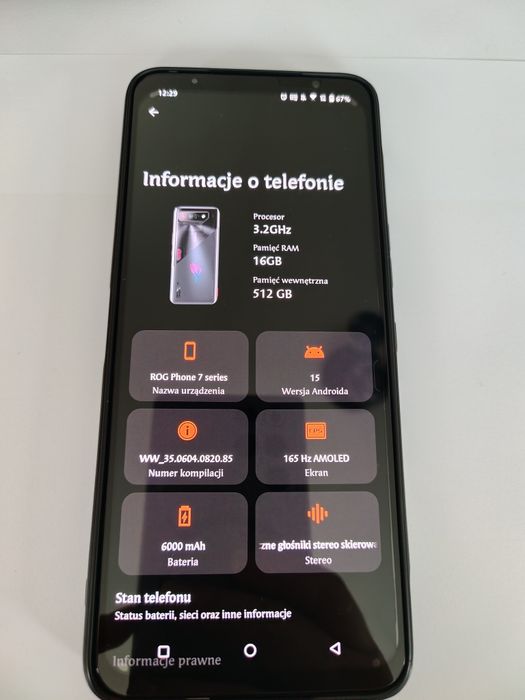Asus rog phone 7