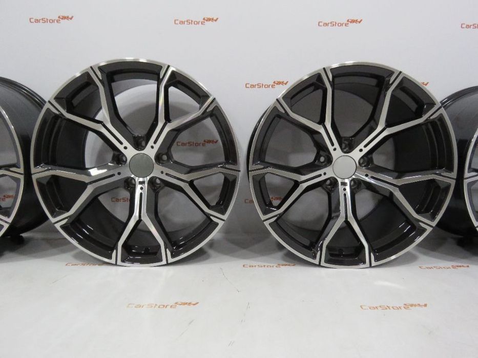 Jantes Look Bmw Style 741M 20 x 9 et35 + 10.5 et 40 5x120 Dark Gunmeta