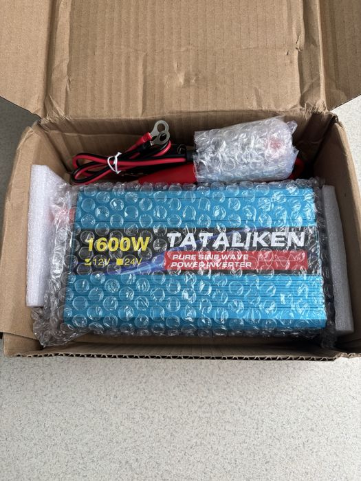 Інвертор 12-220 TATALIKEN (1600w) чиста синусоїда