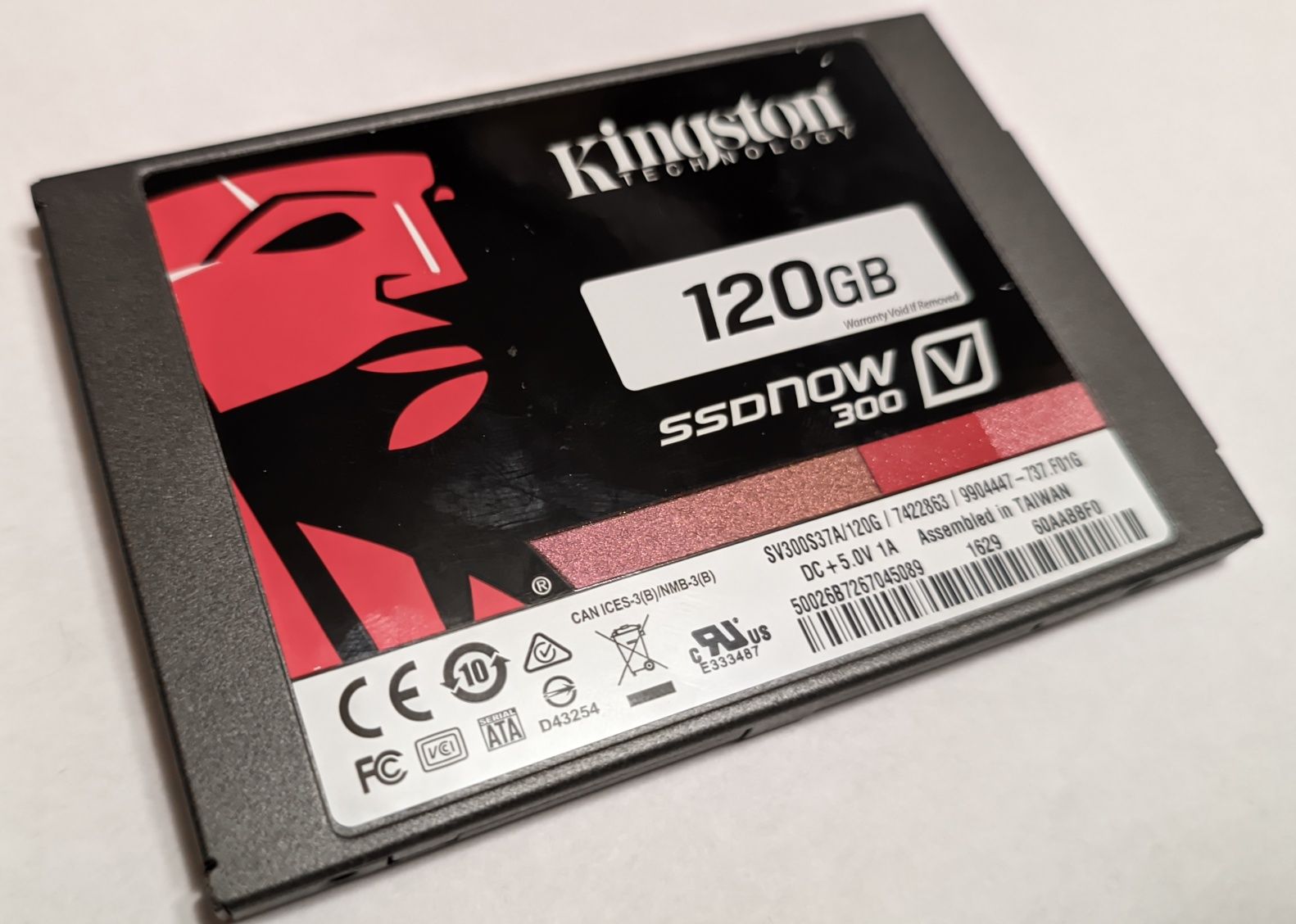 SSD накопитель для ПК и ноутбуков ''Kingston'' 120GB, 2.5', Sata III ...