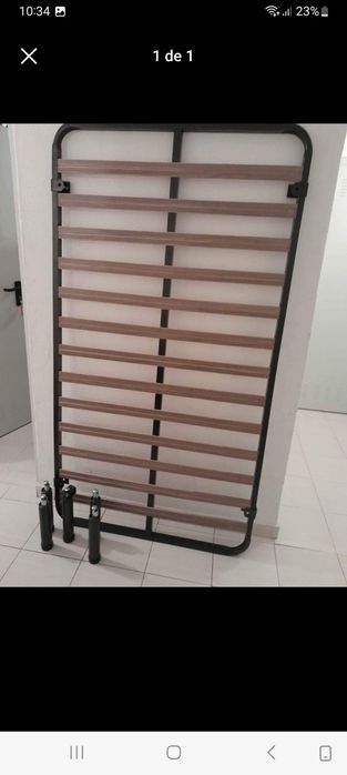Estrado com pés 1,80 × 0,88 usado,  como novo, 40€