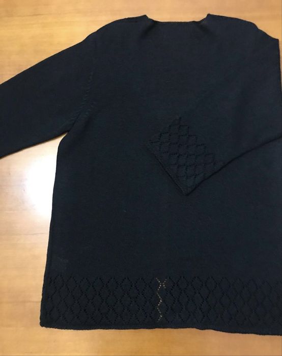 Casaco em malha de senhora