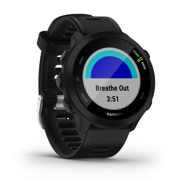 Smartwatch GPS Garmin Forerunner 55 Preto