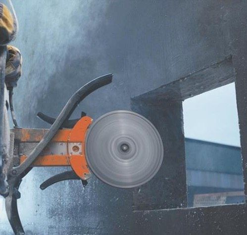 Алмазное сверление, пробивка отверстий, проемов, резка бетона, ниш