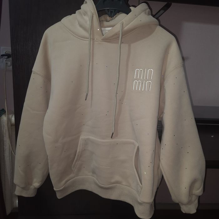 Теплий костюм з блискітками для дівчинки