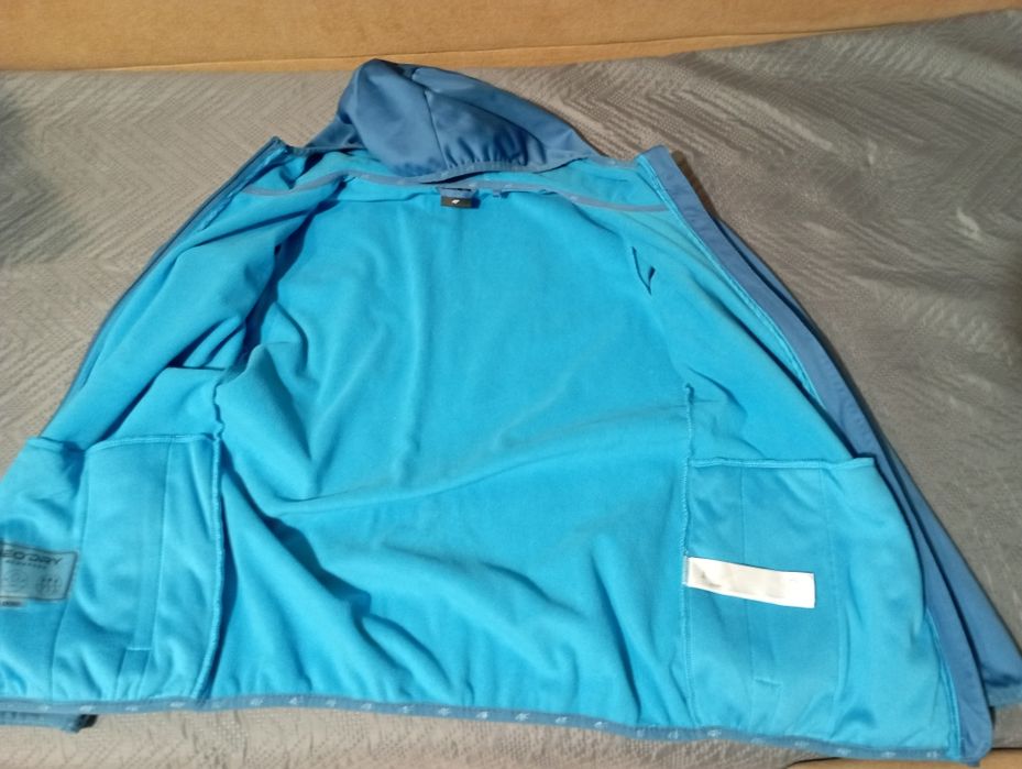 Kurtka Softshell 4f 164 niebieska