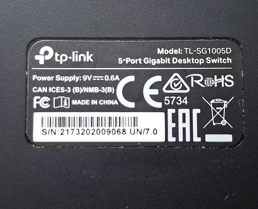 Switch TP-link TL-SG1005D 5 portów 1Gbps