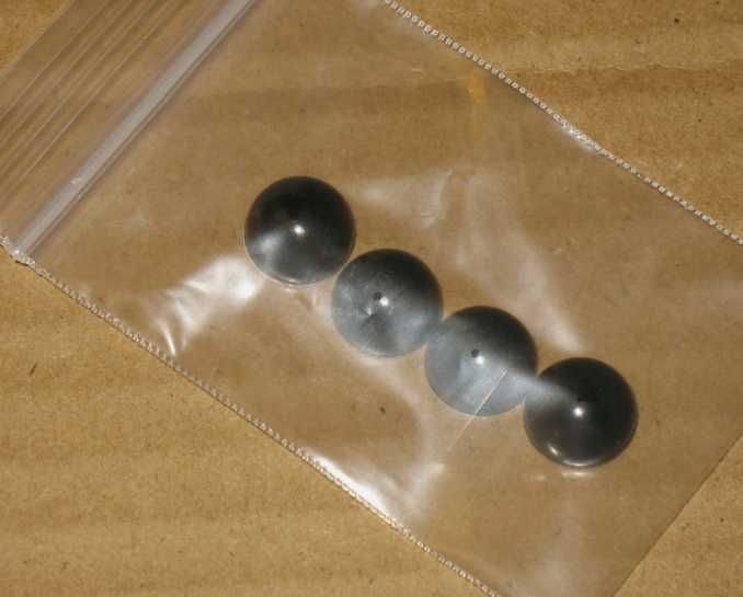 Pés de Isolamento Sorbothane 12mm (Mini Pods 50D) – Importados EUA (Novos)