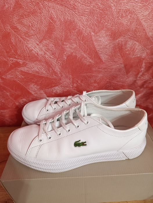 Кеды Lacoste женские кожаные