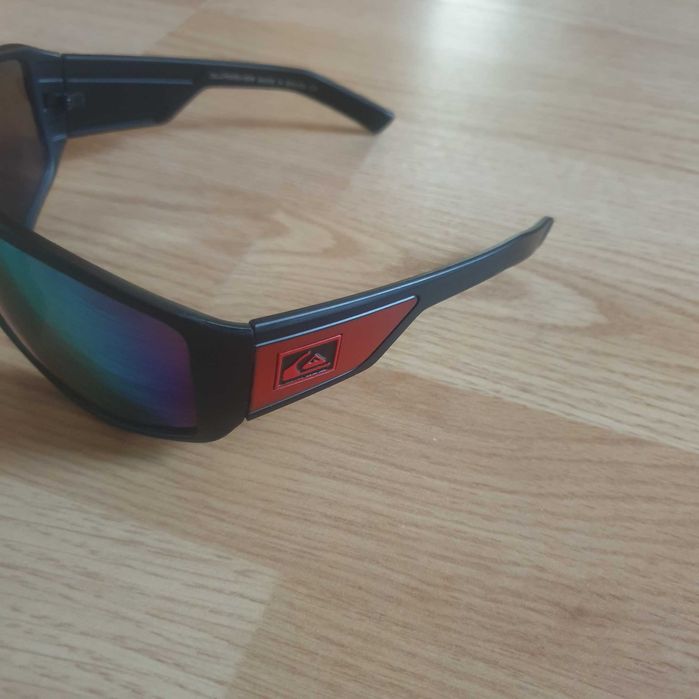Quiksilver okulary przeciwsłoneczne orange pomarańczowe męskie nowe