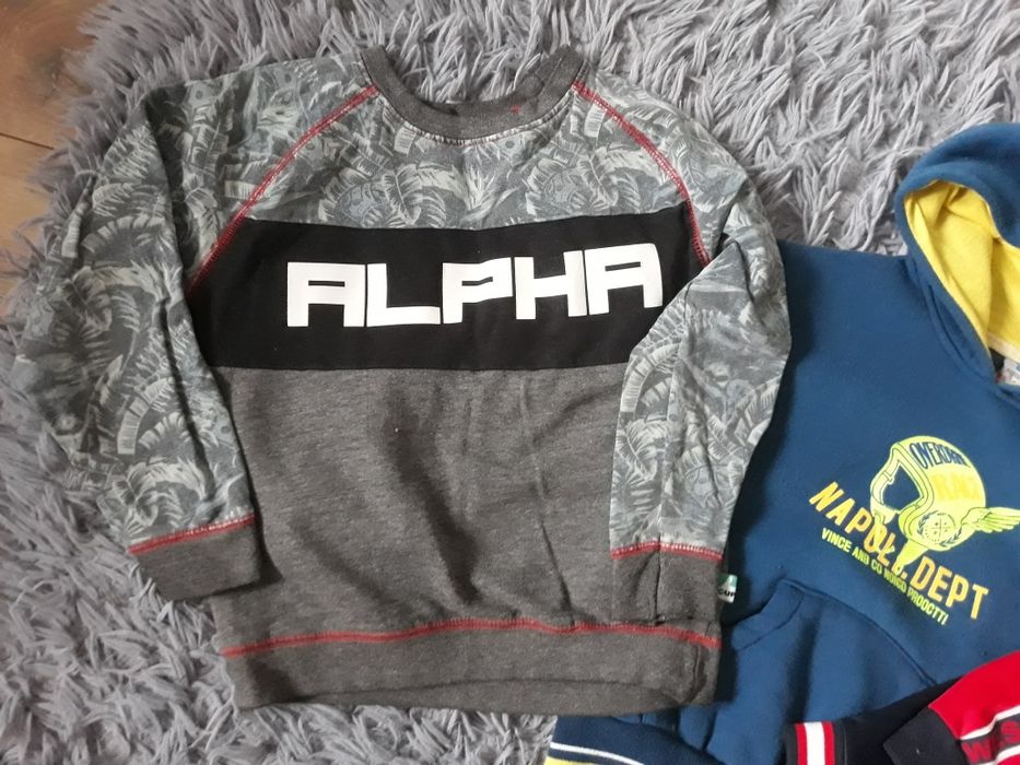 Zestaw bluz dla chłopca 116