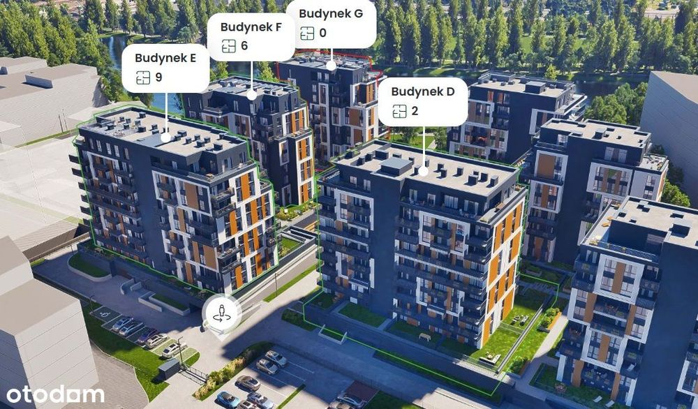 Cesja Mieszkania 48 m2 (2 pok) + miejsce postojowe+komórka  Katowice