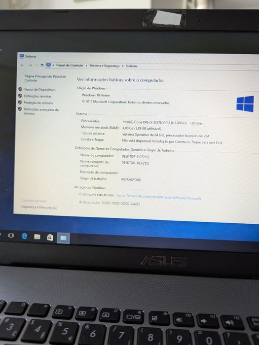 Computador Asus k55c