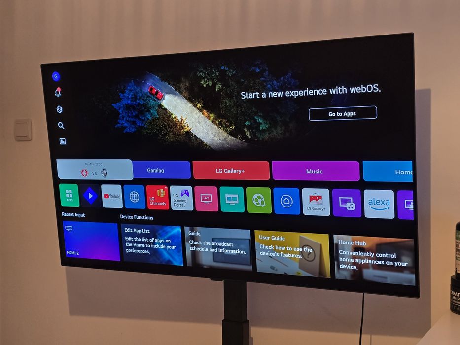 Smart TV LG OLED AI B5 4K 2025 de 48 polegadas C/Garantia