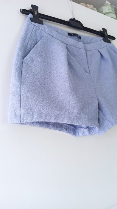 Mohito 34 36 S XS strukturalne bawełniane szorty spodenki szerokie spo
