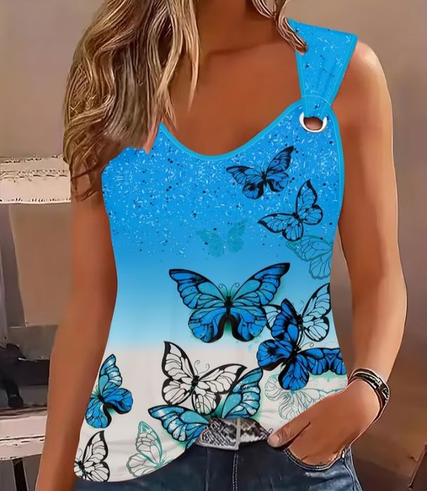 Top damski XXL zielony