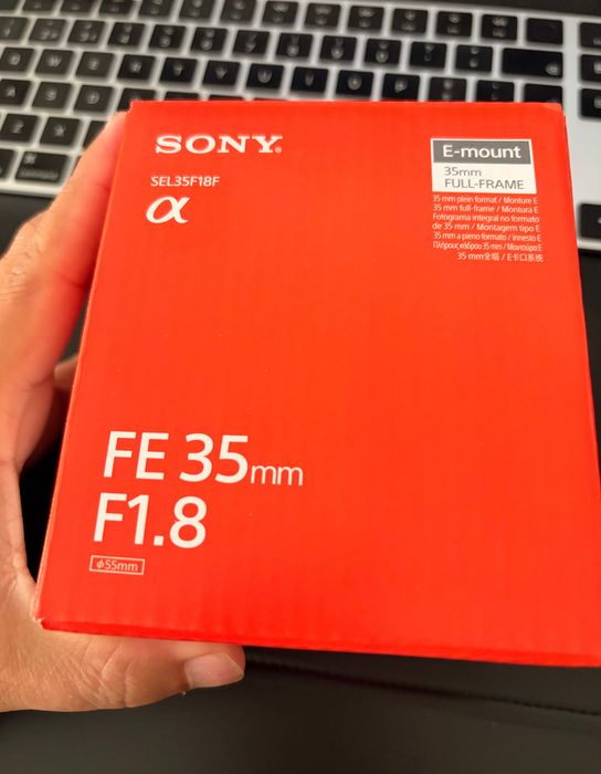 Sony 35mm 1.8 E mount