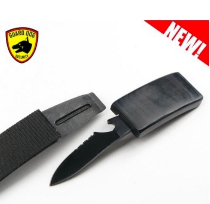 Nóż Taktyczny Ukryty W Pasku Scyzoryk Pasek  Dwie Sztuki