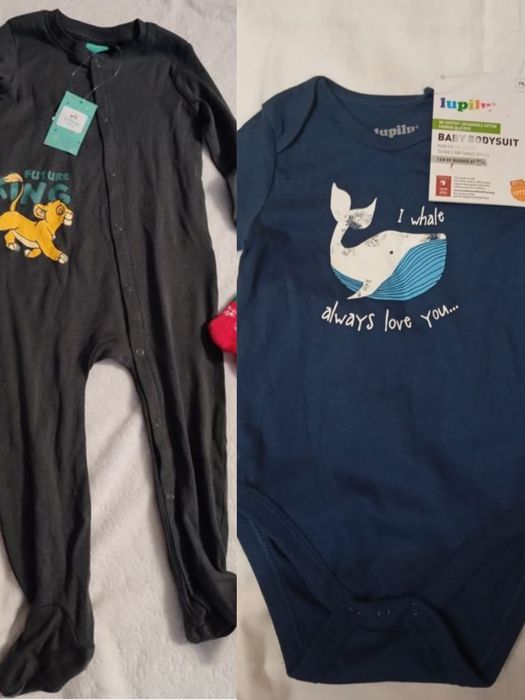 Боді, Чоловічок 74/80  і шкарпетки 80 нове