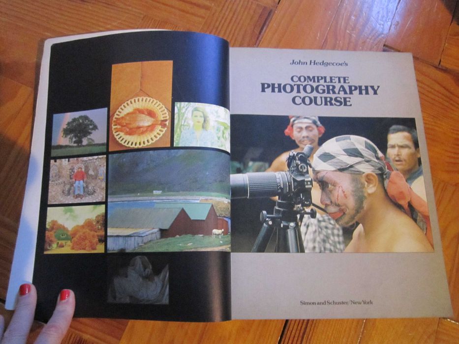Livro John Hedgecoe's Complete Photography Course 1rst edition 1979