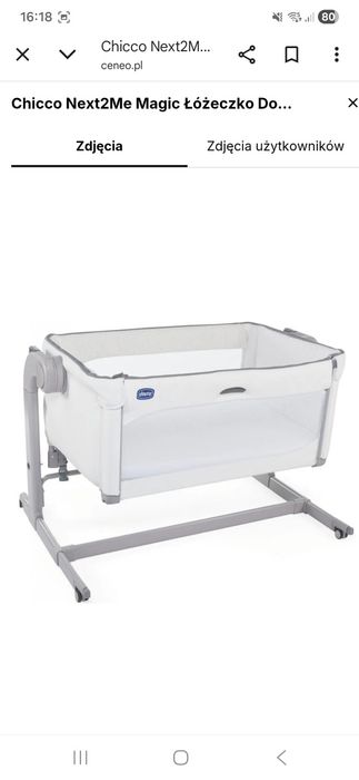 Dostawka Chicco Next 2 Me