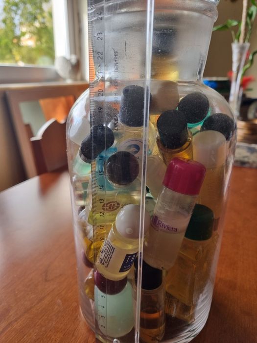 Frasco decorativo com Amenities