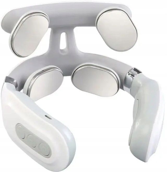 Elektrostymulator TENS Na Kark Mięśni i Nerwów EMS Masażer Mikroprądy