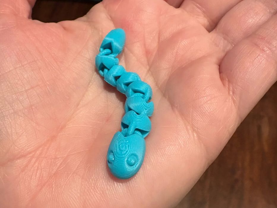 Mini serpente flexível