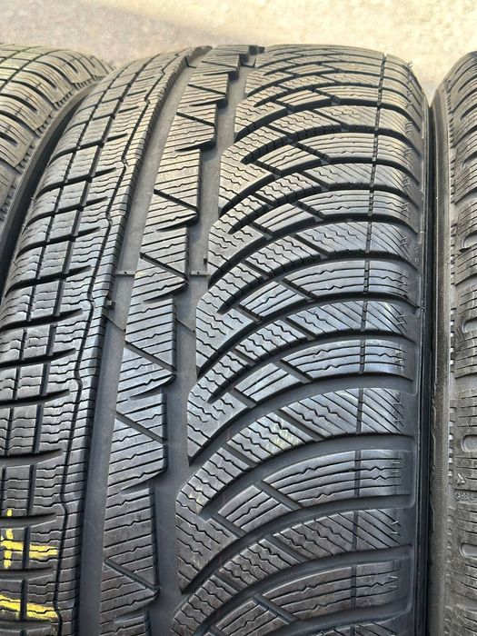 Шины БУ 245 55 R 17 Michelin Pilot Alpin 4 Зима Комплект резина