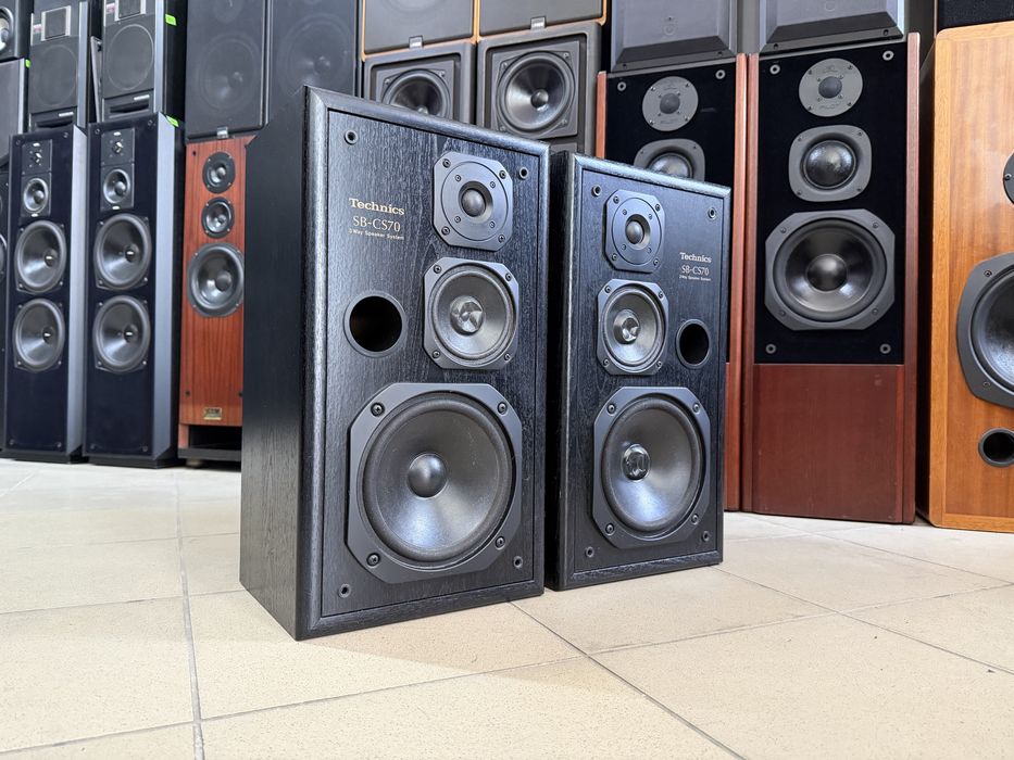 ‼️ Technics SB-CS70 – Kolumny Podstawkowe Hi-Fi z 3-Drożną Konstrukcją, Bass Reflex i Mocnym Brzmieniem | Audio Room