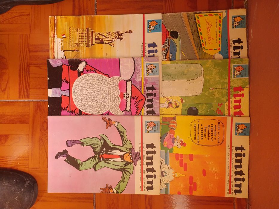 Banda desenhada. Tintin.