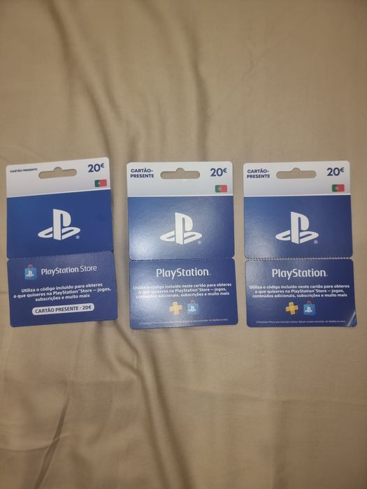Cartões  playstation