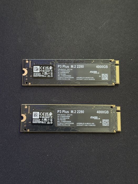 SSD Crucial P3 Plus 4TB