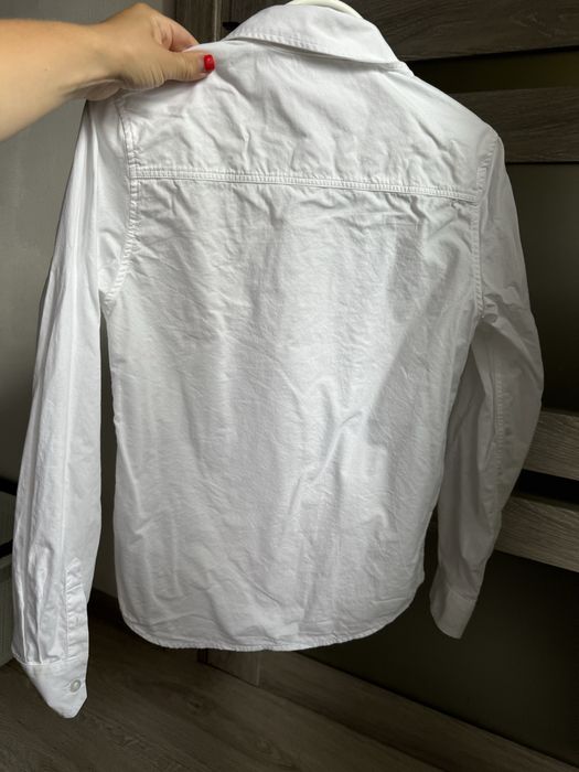 Рубашка белая в школу hugo boss оригинал.